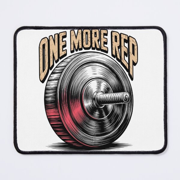 Item preview, One More Rep - Gym Motivation Shirt designed and sold by Hadamah.