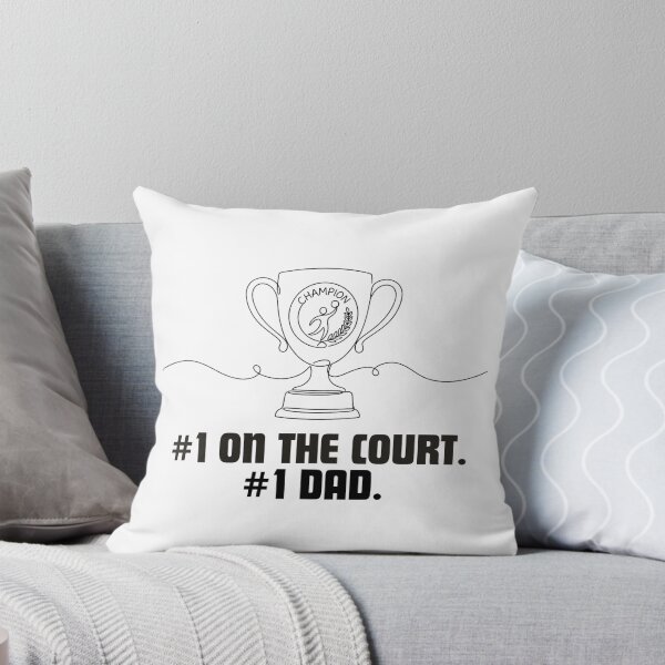 Item preview, Number 1 on Court Number 1 Dad  designed and sold by RunningWhiskers.