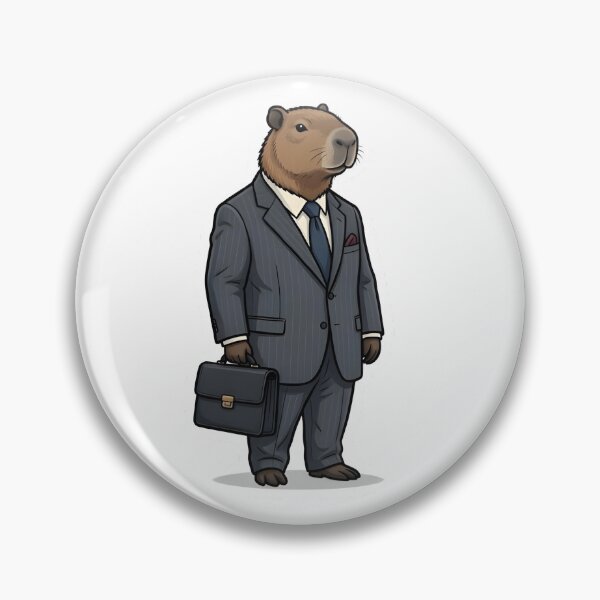 Item preview, Capybara CEO — Boss Capybara in a Suit designed and sold by tommysworks.