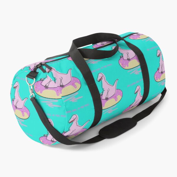 Item preview, Kawaii Pink Rex Dinosaur on Donut Float Cute Pool Party Art designed and sold by JOCSTOCK.