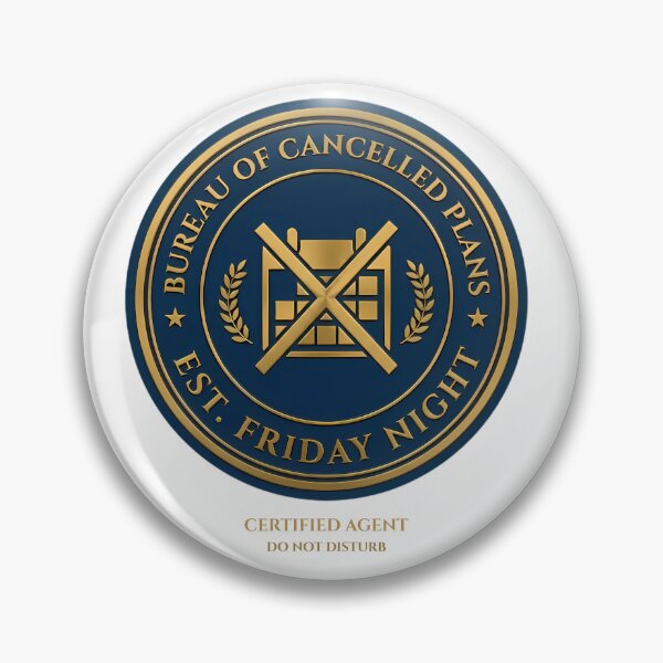 Item preview, Bureau Of Cancelled Plans Funny Introvert Seal Humor Gift designed and sold by how-is-design.