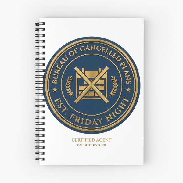 Item preview, Bureau Of Cancelled Plans Funny Introvert Seal Humor Gift designed and sold by how-is-design.