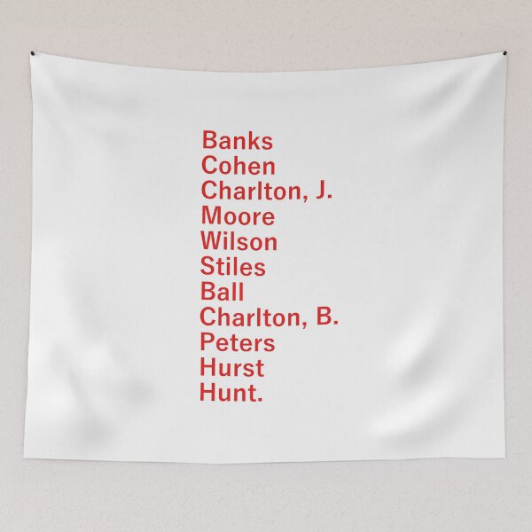 Item preview, England 66 Line Up designed and sold by Logo-A-GoGo.