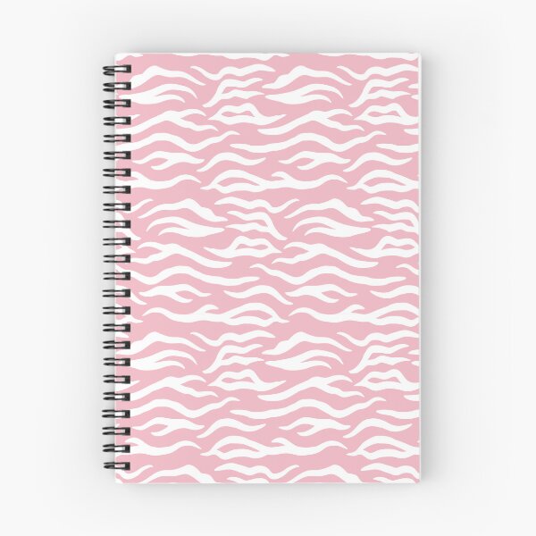 Item preview, Blush and White tiger print designed and sold by pattern-archive.