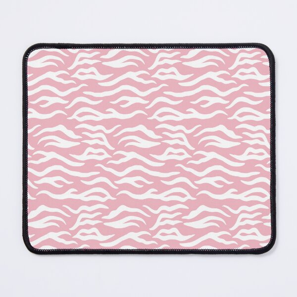 Item preview, Blush and White tiger print designed and sold by pattern-archive.