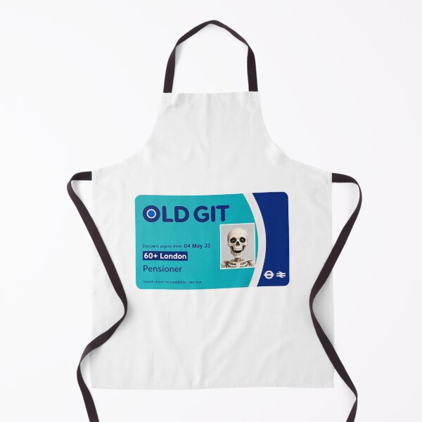 Artikelvorschau, Old Git , travelcard entworfen und verkauft von CornershopTee.