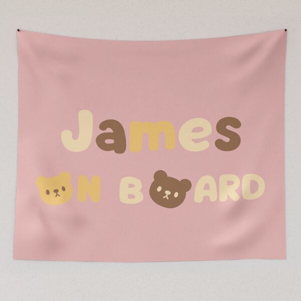 Item preview, Baby James On Board designed and sold by Digit-by-C.
