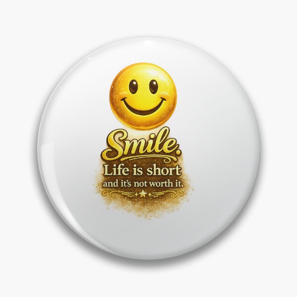 Item preview, Positive Smiley Quote designed and sold by rahimzral.
