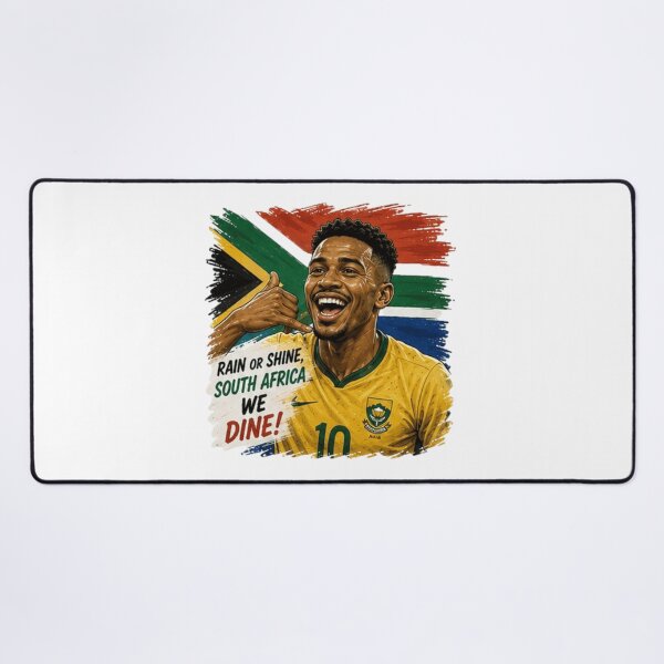 Item preview, South Africa World Cup 2026 Soccer Fan Design designed and sold by Pixanova.