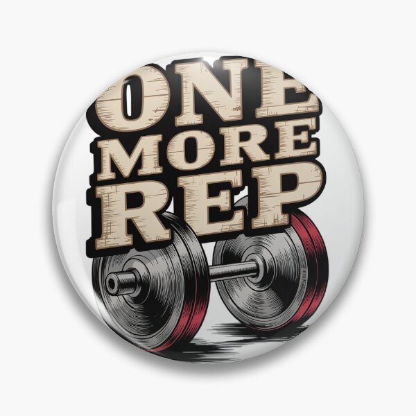 Item preview, One More Rep - Gym Motivation Shirt designed and sold by Hadamah.