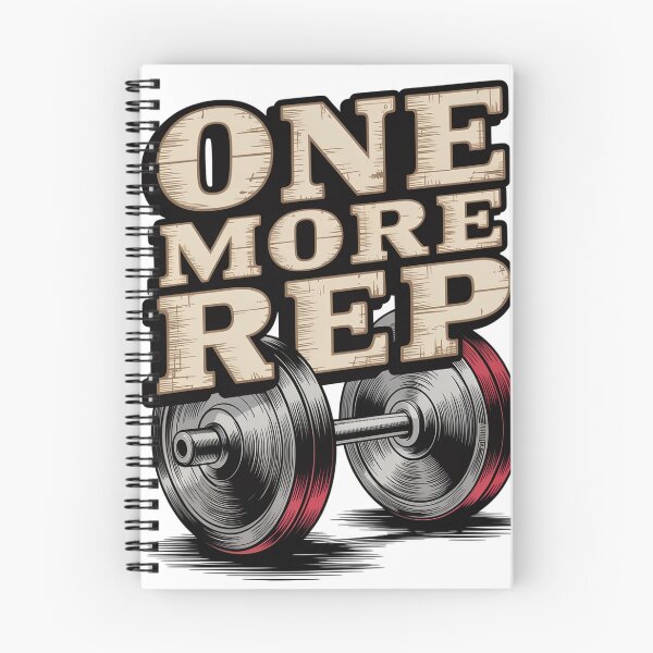 Item preview, One More Rep - Gym Motivation Shirt designed and sold by Hadamah.