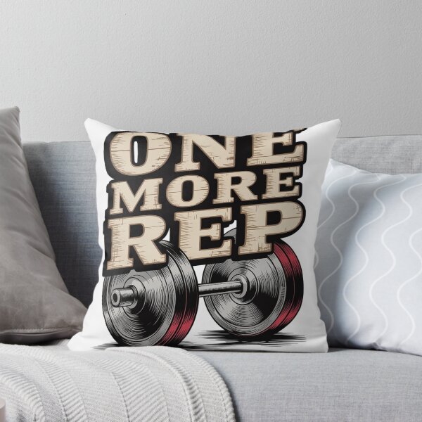 Item preview, One More Rep - Gym Motivation Shirt designed and sold by Hadamah.