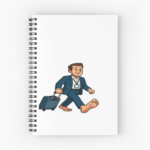 Item preview, Fira Gran Via Survivor – My Feet Died in Barcelona | Funny Business Travel & Conference T-Shirt designed and sold by Sushikidsntod.