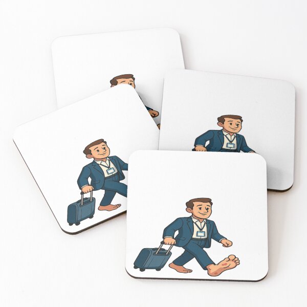 Item preview, Fira Gran Via Survivor – My Feet Died in Barcelona | Funny Business Travel & Conference T-Shirt designed and sold by Sushikidsntoddlers.