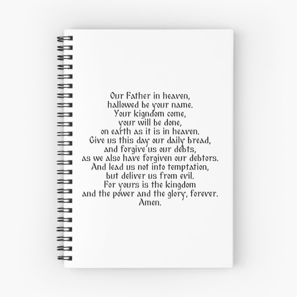 Item preview, Lord's Prayer (Matthew 6:9-13) designed and sold by therodion.