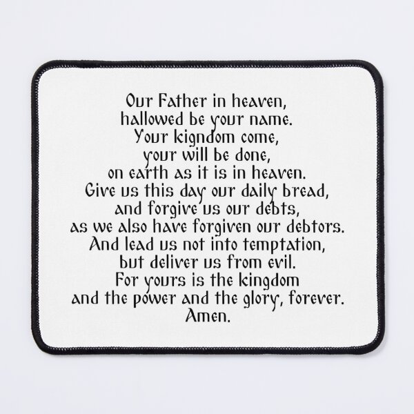 Item preview, Lord's Prayer (Matthew 6:9-13) designed and sold by therodion.