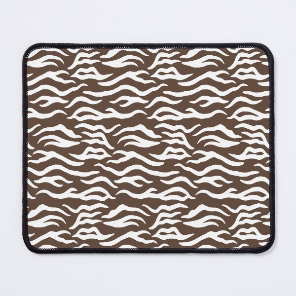 Item preview, Brown And White Tiger Print Pattern designed and sold by pattern-archive.