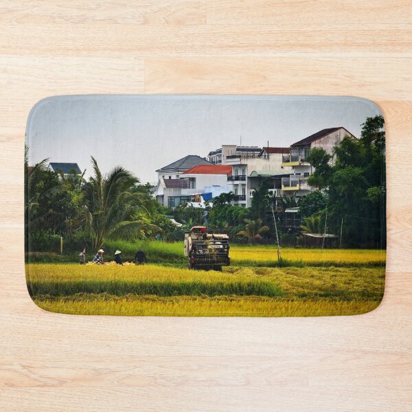 Item preview, Mechanized harvesting in Vietnamese fields designed and sold by franck380.