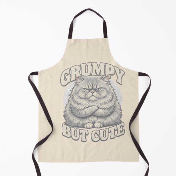 Item preview, Grumpy But Cute Kawaii Cat Sticker – Angry Fluffy Cat Meme T-shirt designed and sold by ZyxDes.