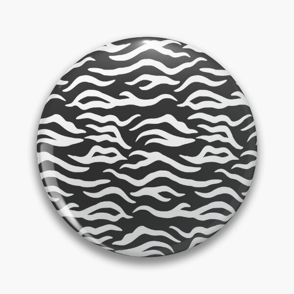 Artikelvorschau, Tigerprint in Anthrazit und Weiß entworfen und verkauft von pattern-archive.