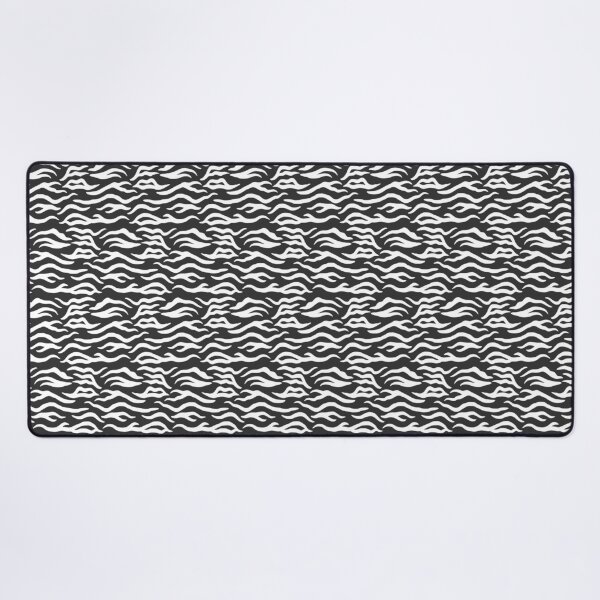 Item preview, Charcoal and White tiger print designed and sold by pattern-archive.
