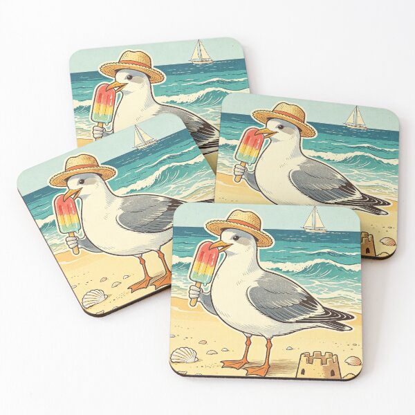 Item preview, Seagull Beach Snack designed and sold by synthoso.