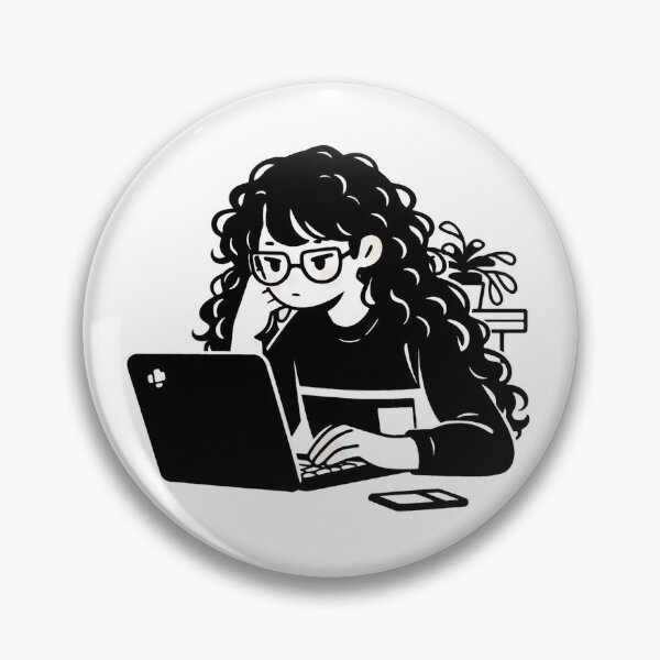 Item preview, Working Girl Sticker designed and sold by Stick2stamppp.