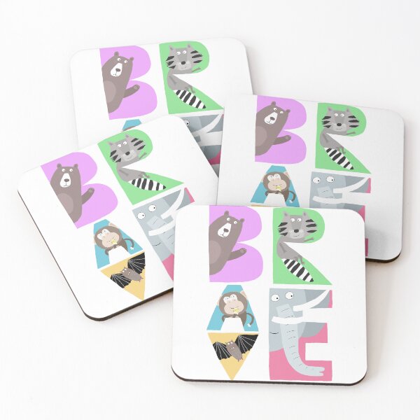 Item preview, Brave! Illustrated Alphabet Animals designed and sold by Carla Daly.