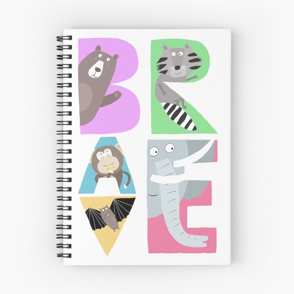 Item preview, Brave! Illustrated Alphabet Animals designed and sold by Carla Daly.