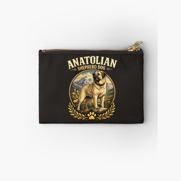Item preview, Anatolian Shepherd Dog Heritage Landscape Vintage Illustration designed and sold by blankTeeShirt.