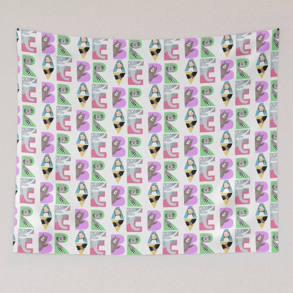 Item preview, Brave! Illustrated Alphabet Animals designed and sold by Carla Daly.