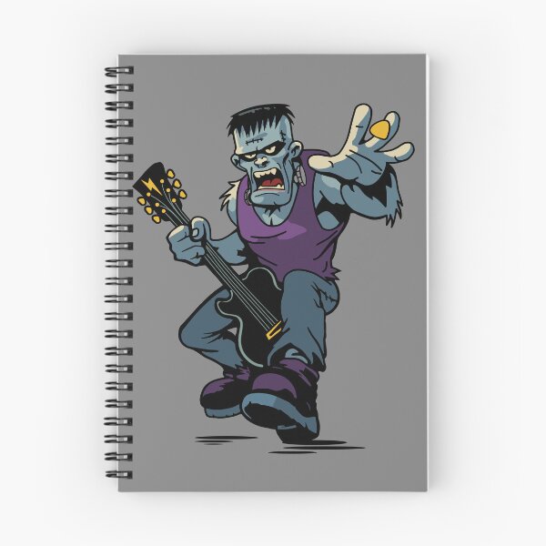 Item preview, Frankenstein's Monster Rocking Out designed and sold by RetroFearFinds.