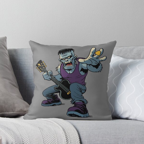 Item preview, Frankenstein's Monster Rocking Out designed and sold by RetroFearFinds.