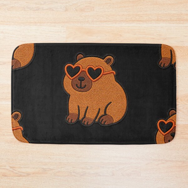 Item preview, Cool Capybara Embroidery Patch designed and sold by ColorSplash123.