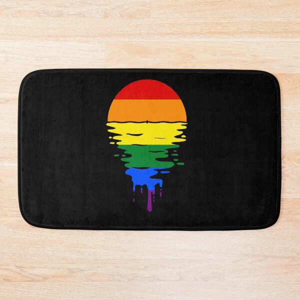 Item preview, Dripping Rainbow Pride Sunset LGBTQ+ Colors designed and sold by marke770.