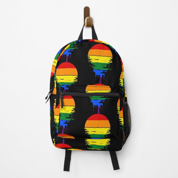 Item preview, Dripping Rainbow Pride Sunset LGBTQ+ Colors designed and sold by marke770.