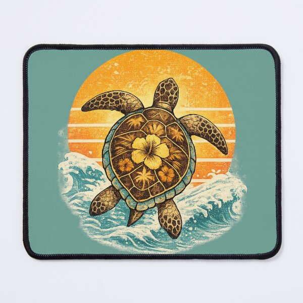 Item preview, Vintage Sea Turtle Sunset Florida designed and sold by piketo.
