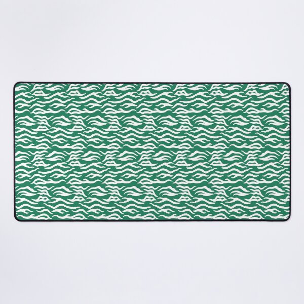 Item preview, Green and White tiger print designed and sold by pattern-archive.