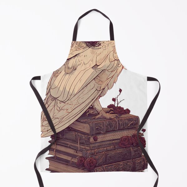 Item preview, Gothic Bookish Owl designed and sold by IllumeInk.