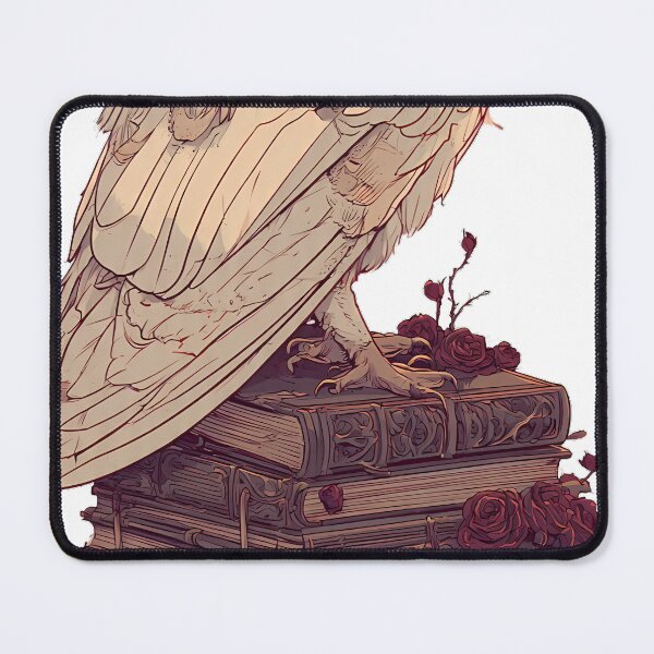 Item preview, Gothic Bookish Owl designed and sold by IllumeInk.