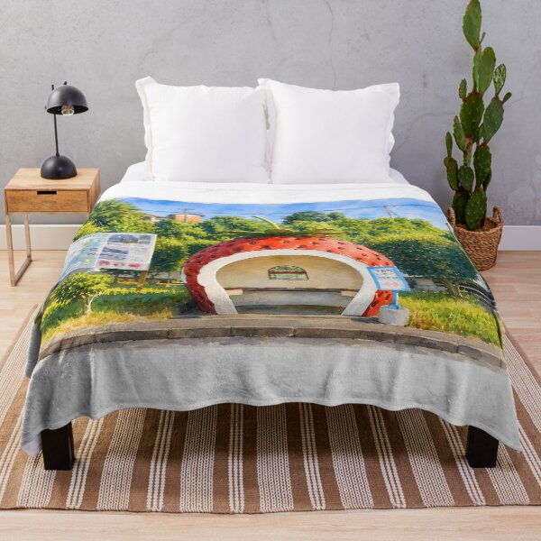 Item preview, Strawberry Bus Stop designed and sold by HOMETOWN86.