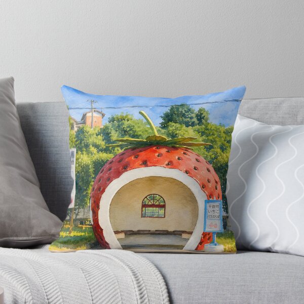 Item preview, Strawberry Bus Stop designed and sold by HOMETOWN86.