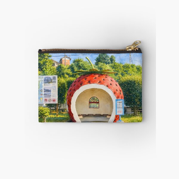 Item preview, Strawberry Bus Stop designed and sold by HOMETOWN86.