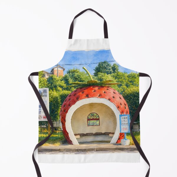 Item preview, Strawberry Bus Stop designed and sold by HOMETOWN86.