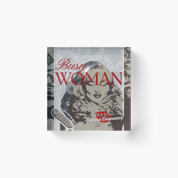 Item preview, busy woman sabrina retro inspired ‘poster’ designed and sold by dandelionzone.