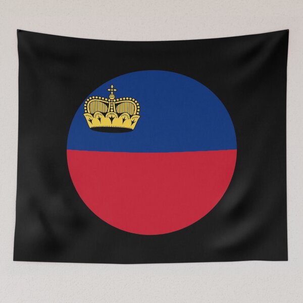 Item preview, Liechtenstein Circle Flag LI designed and sold by shitpostee.