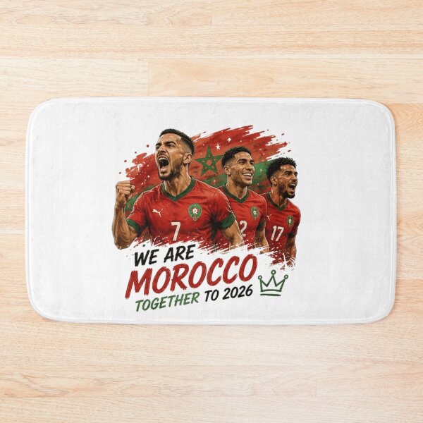 Item preview, We Are Morocco Together to 2026 designed and sold by Pixanova.