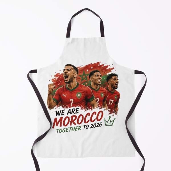 Item preview, We Are Morocco Together to 2026 designed and sold by Pixanova.