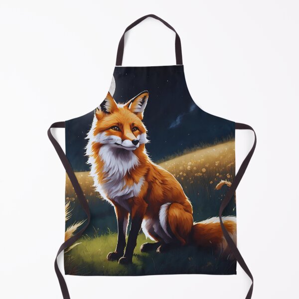 Item preview, Graceful Fox in a Dreamy Night Setting. designed and sold by MissYouONLY.