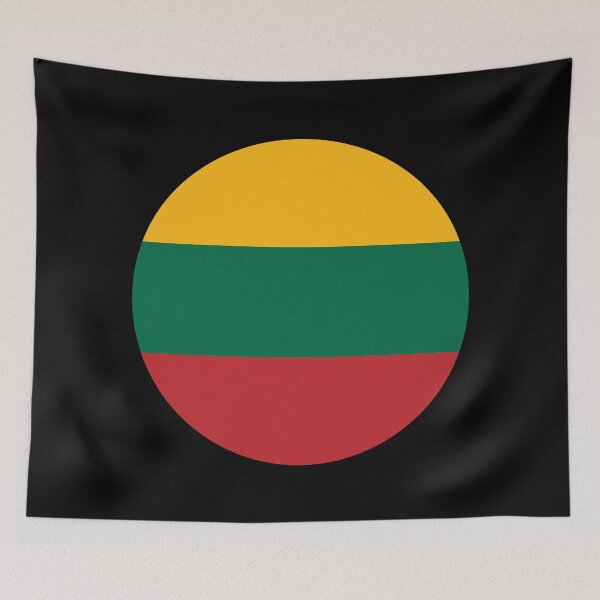 Item preview, Lithuania Circle Flag LT designed and sold by shitpostee.